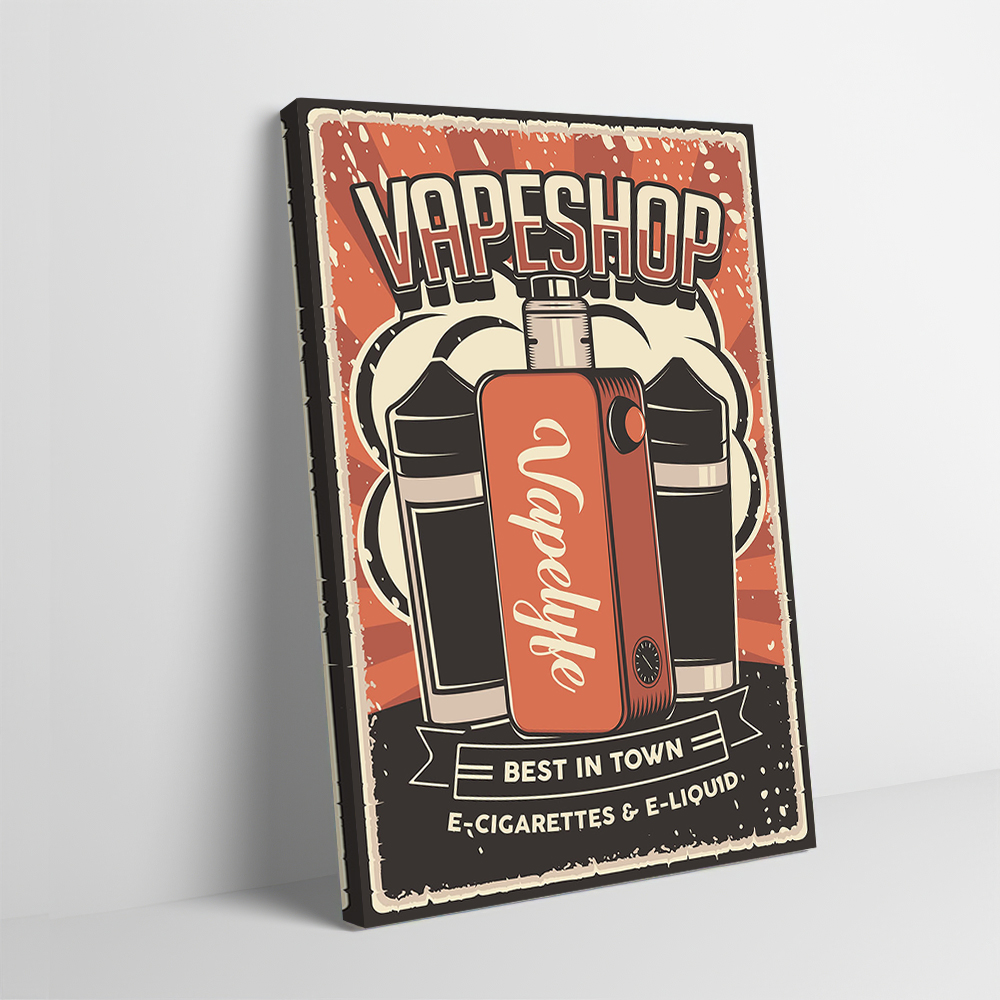 Vaping Shop - Vape Shop Printing Poster Pictures Wall