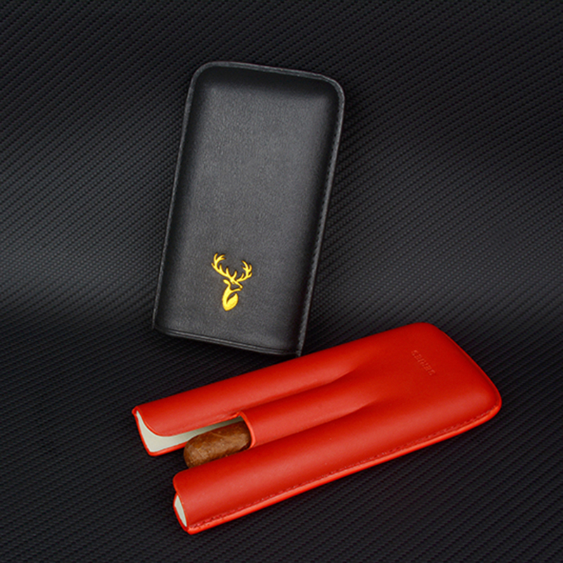54 Ring Leather Cigar Case Bla - Vape Ring ulasan dan harga