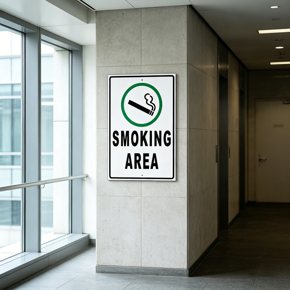 Safety Sign Smoking Vaping All - Vaping Store ulasan dan harga