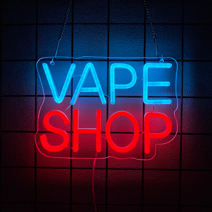 Vape Shop Neon Sign For Wall D - Vaping Shop ulasan dan harga