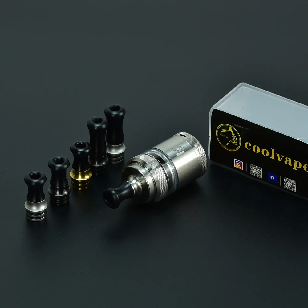 Wolfcoolvape 510 MTL Drip Tip  - Vape Accessory ulasan dan harga