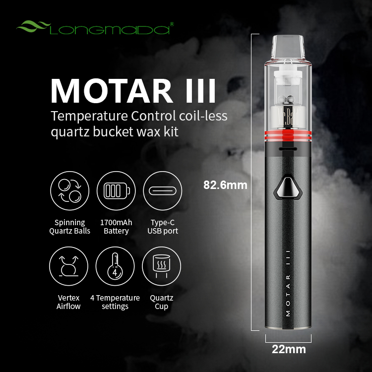 Longmada Motar III 3 Wax Pen K - Vaping Area ulasan dan harga