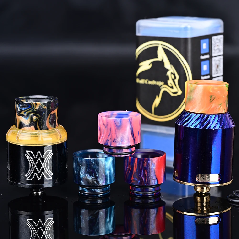 Wolfcoolvape 5PCS 810 Resin Dr - Drip Tip Resin ulasan dan harga
