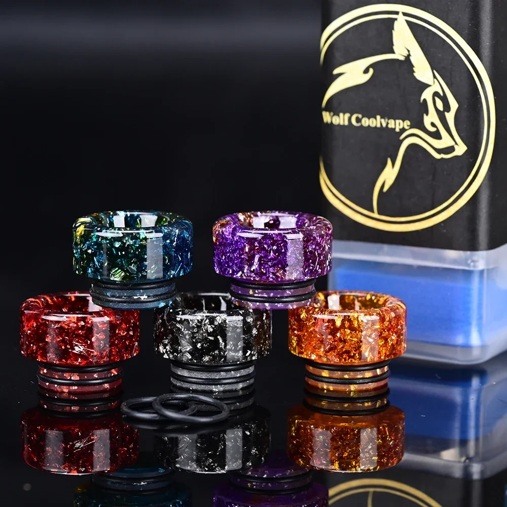 wolfcoolvape 810 Drip Tip 5pcs - Vape Accessory ulasan dan harga