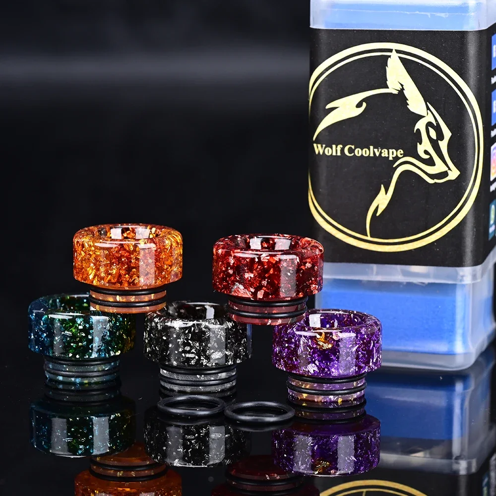 wolfcoolvape 810 Drip Tip 5pcs - Vape Accessory ulasan dan harga