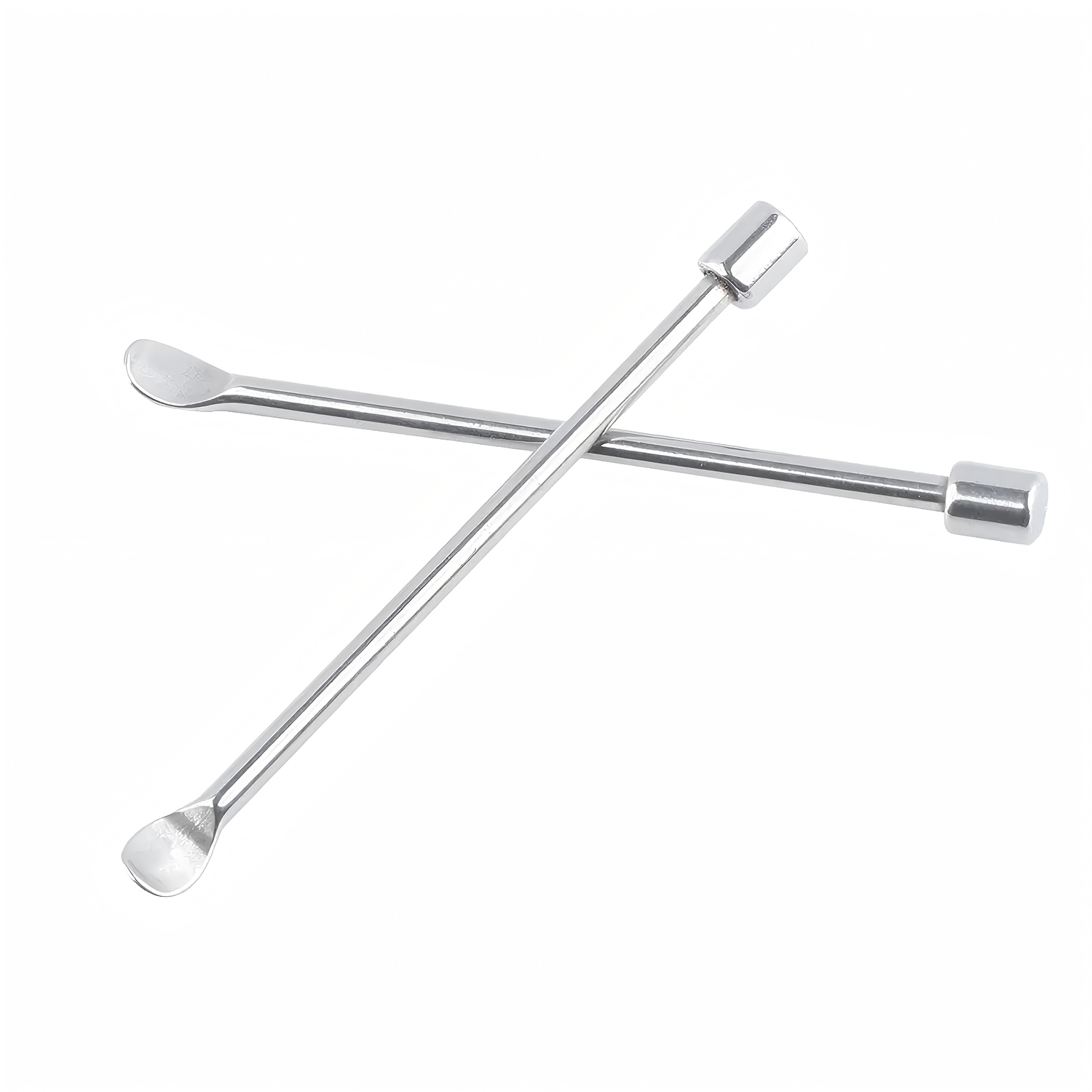 2Pcs 6cm Stainless Steel Mini  - Vaping Goods ulasan dan harga