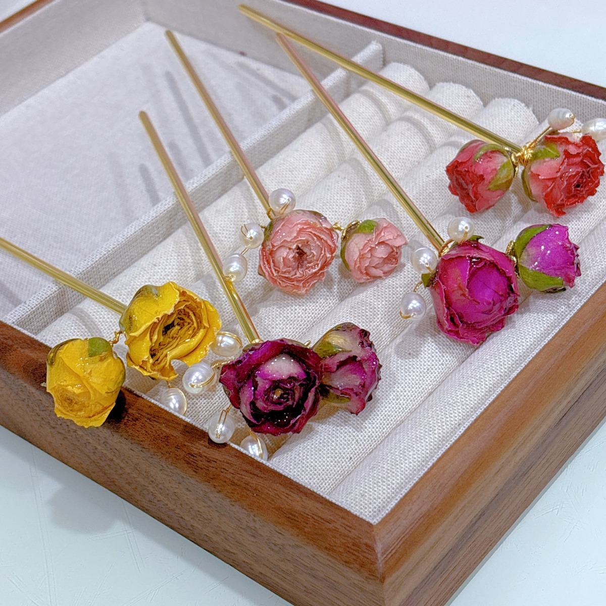 5pcs Drip Glue Roses Dried Flo - Drip Tip Resin ulasan dan harga