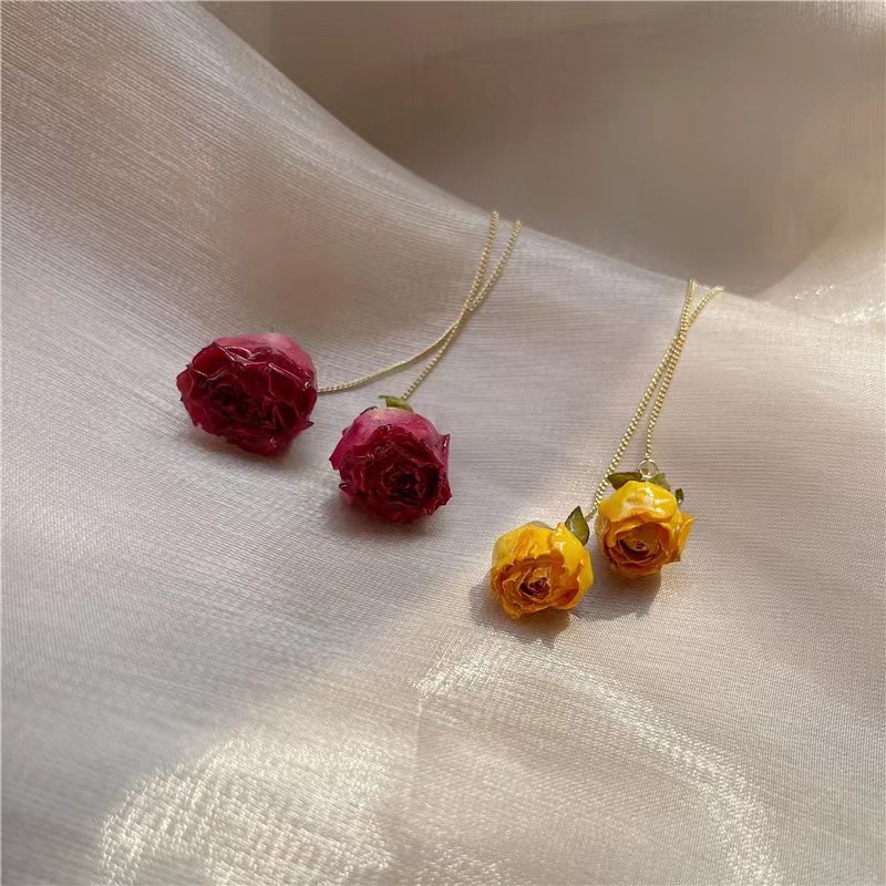 5pcs Drip Glue Roses Dried Flo - Drip Tip Resin ulasan dan harga