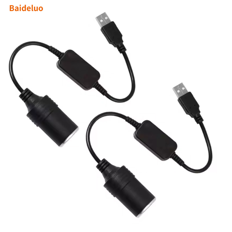 1pc 5V 2A USB To 12V Cigarette - Accessories For Vaping ulasan dan harga