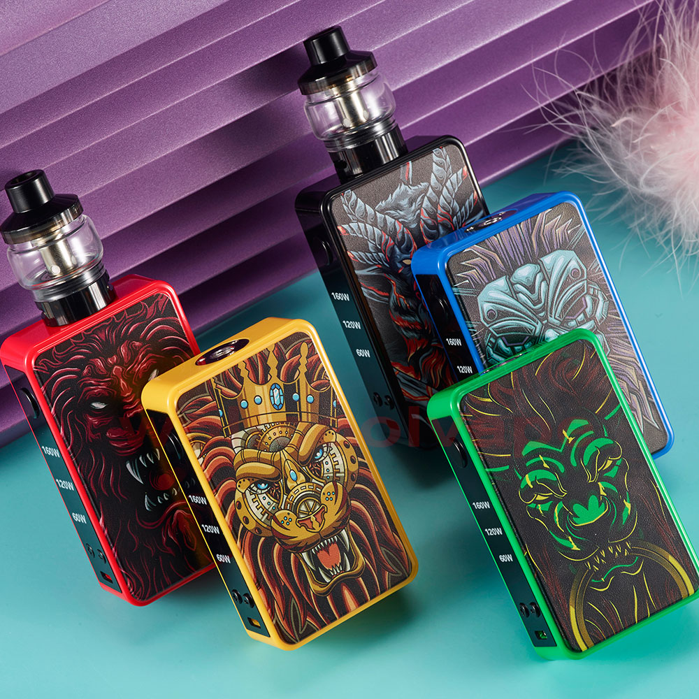 160W Box Mod Kit 60W/120W/160W - Vape Accessory ulasan dan harga
