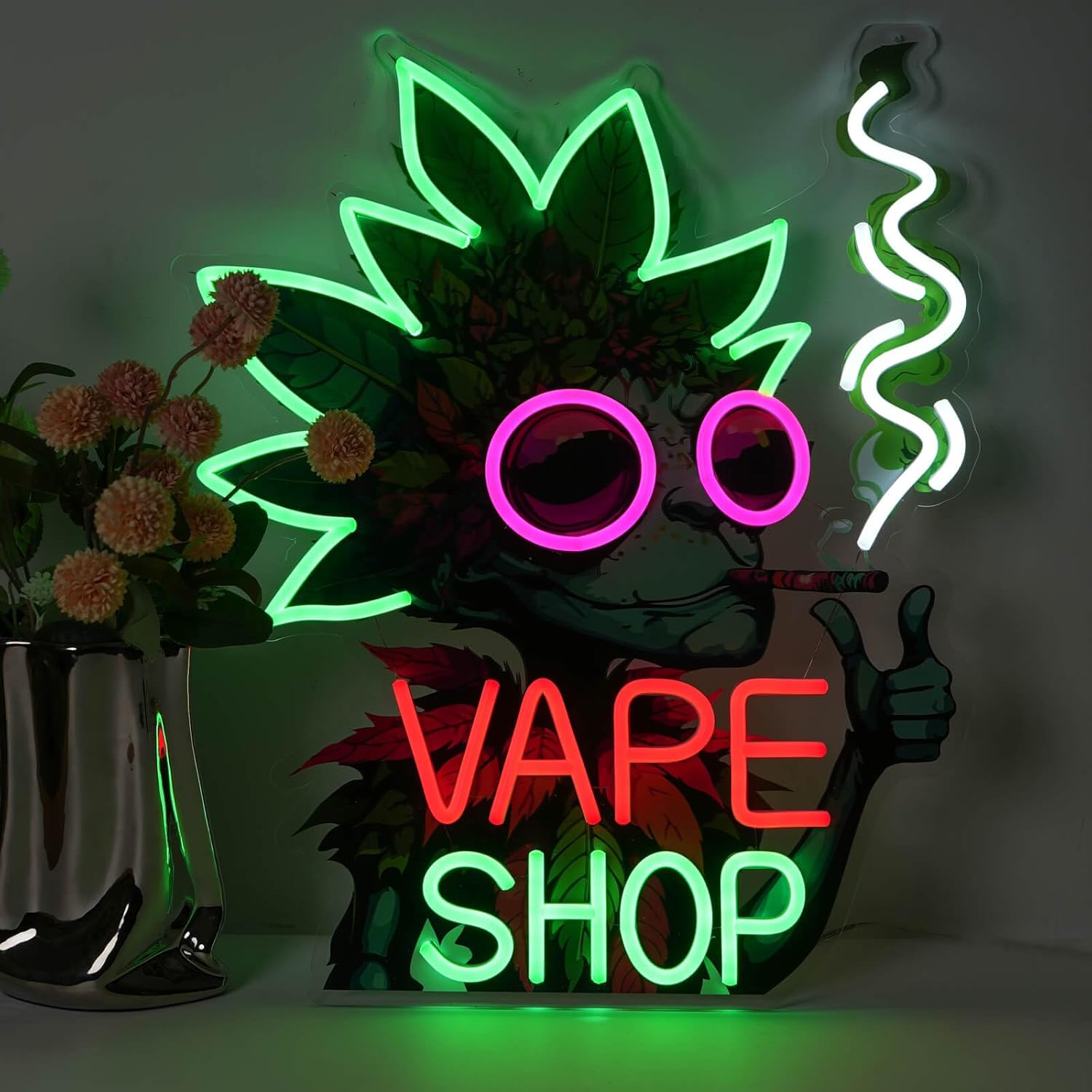 VAPE SHOP Neon Sign Business A - Vaping Store ulasan dan harga