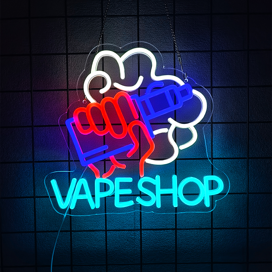 Vape Shop Neon Sign For Wall D - Vaping Store ulasan dan harga