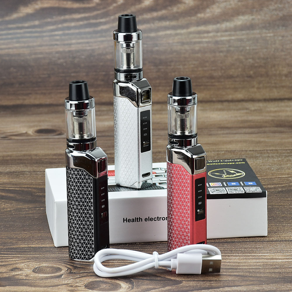 80W Vape mod Starter Kit Box M - Vape Accessory ulasan dan harga