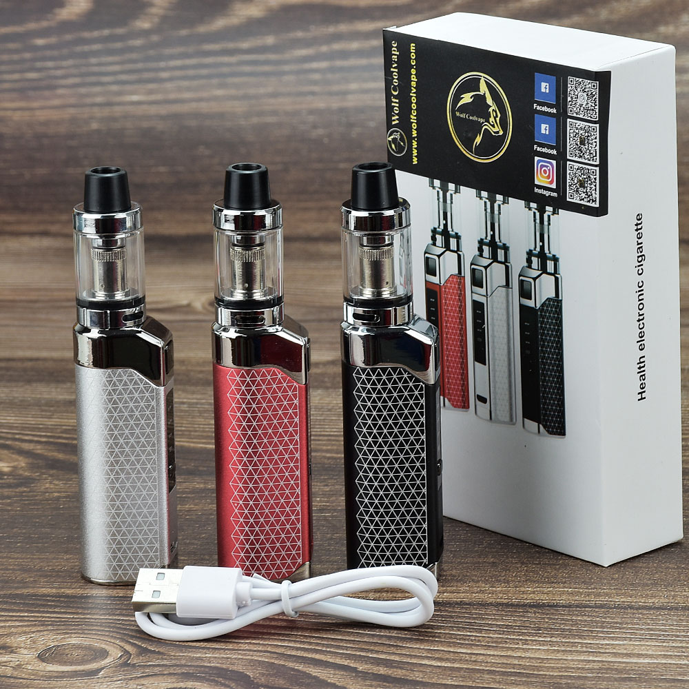 80W Vape mod Starter Kit Box M - Vape Accessory ulasan dan harga