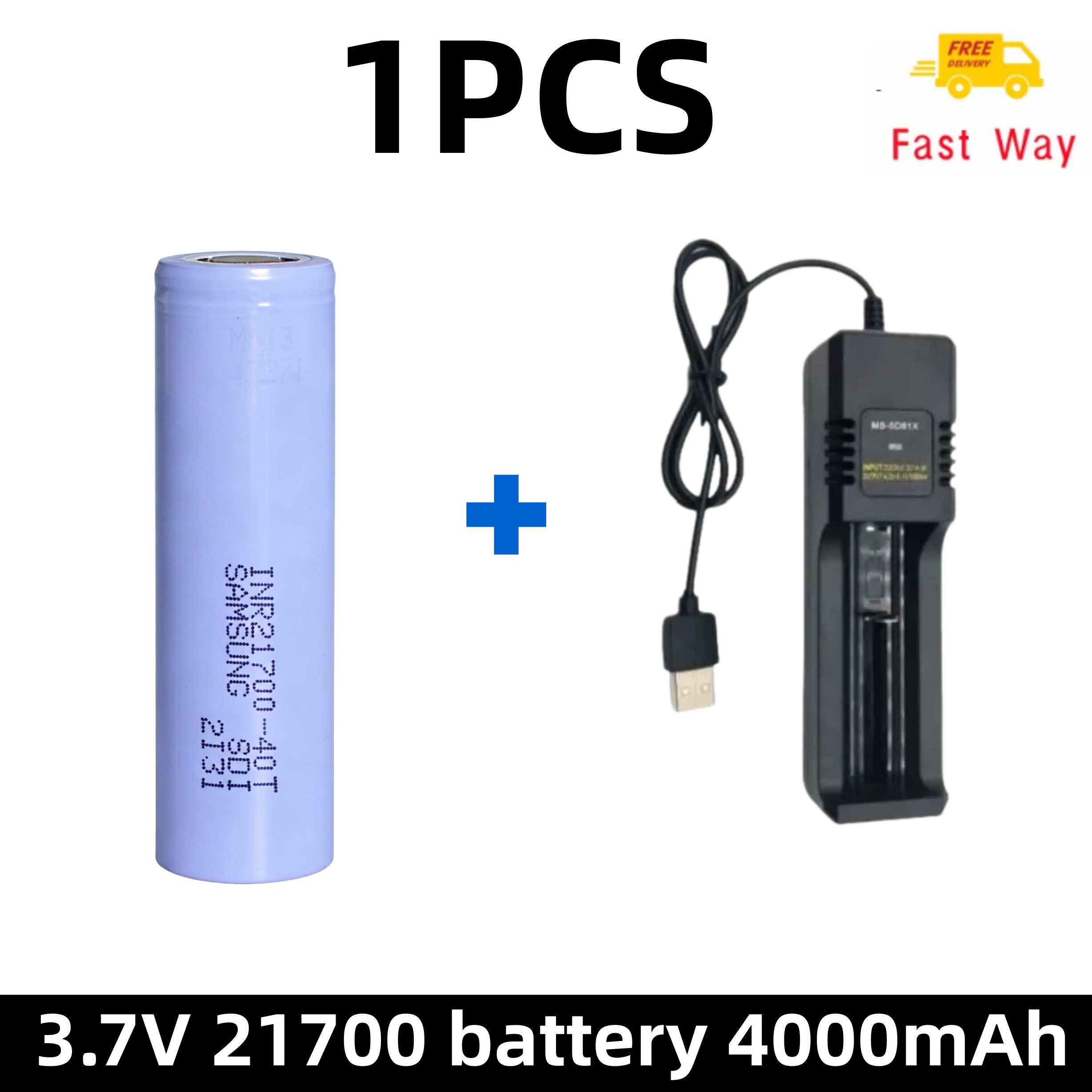 INR21700 4000mAh 3.7V Recharge - Vaping Goods ulasan dan harga