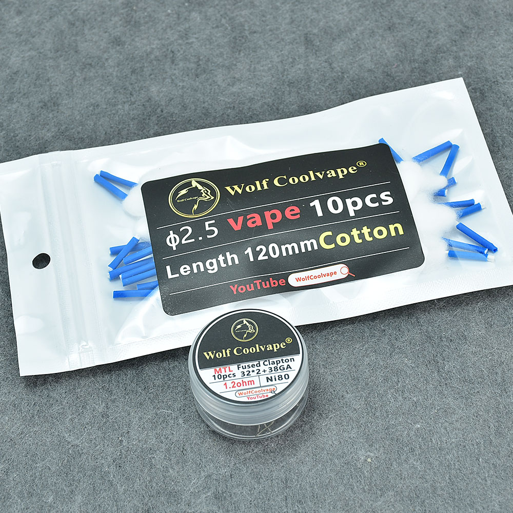 wolfcoolvape Pre-Built Heating - Accessories For Vaping ulasan dan harga