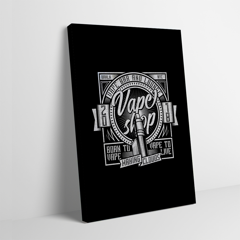 Vape Shop Printing Poster Pict - Vaping Shop ulasan dan harga