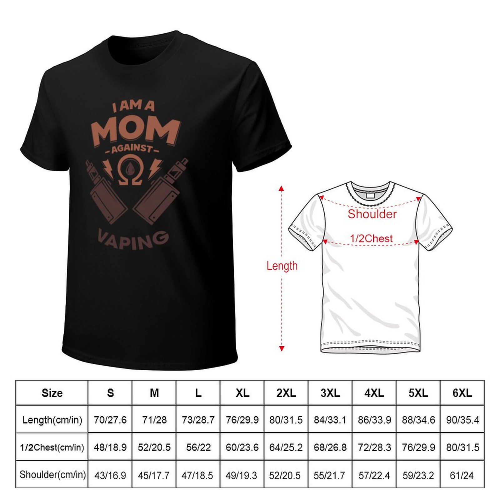 I am a MOM against VAPING T-Sh - Quick Vape ulasan dan harga