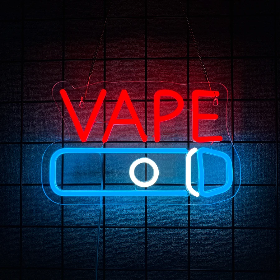 Vape Shop Neon Signs, Led Lett - Vaping Shop ulasan dan harga