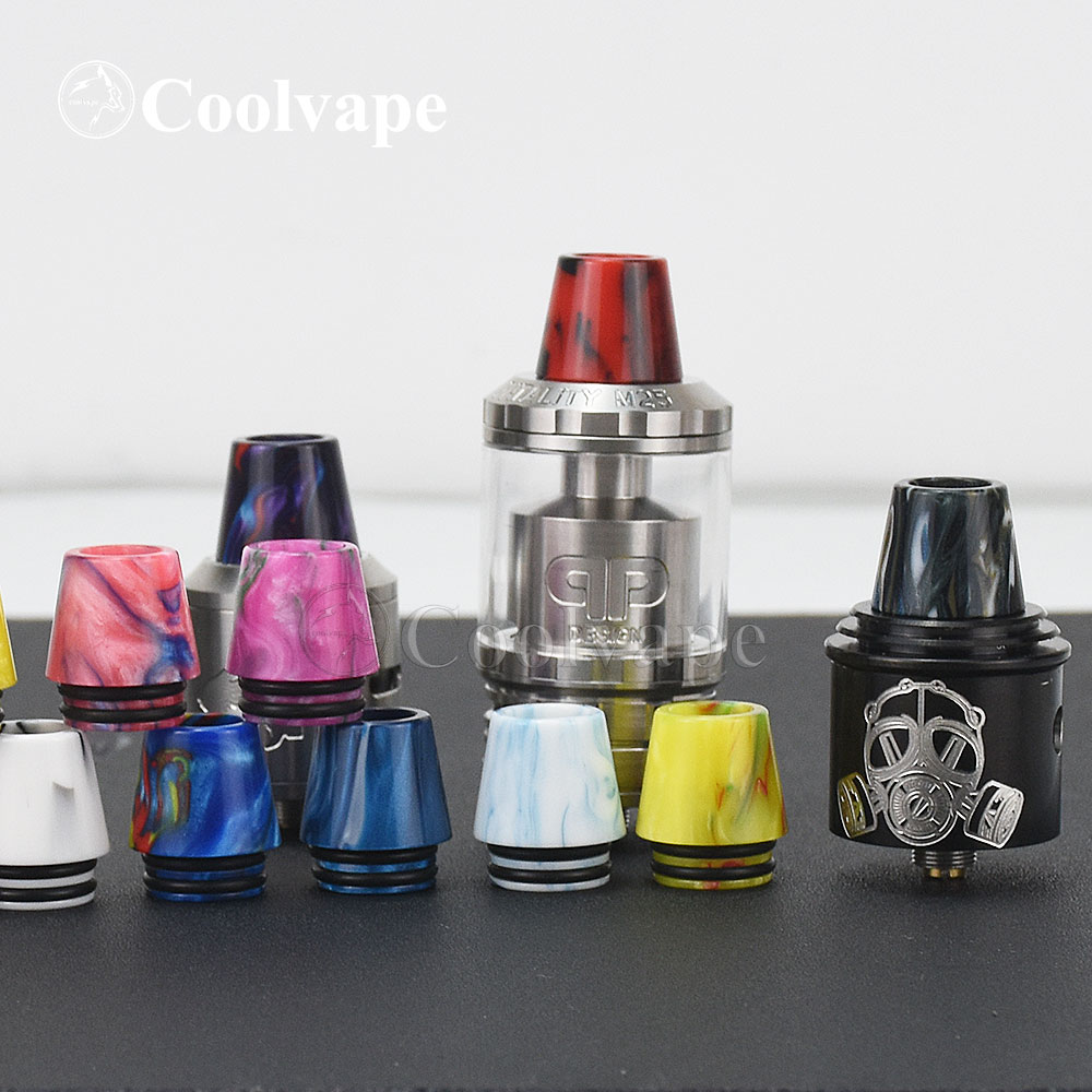 810 Resin Drip Tip for Coiltur - Drip Tip Resin ulasan dan harga