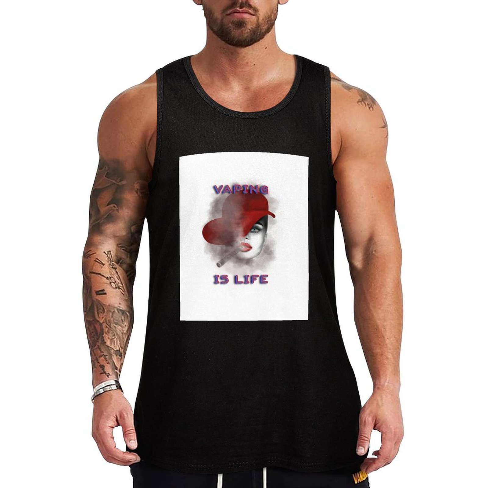 Vaping is life Tank Top Sweat  - Quick Vape ulasan dan harga