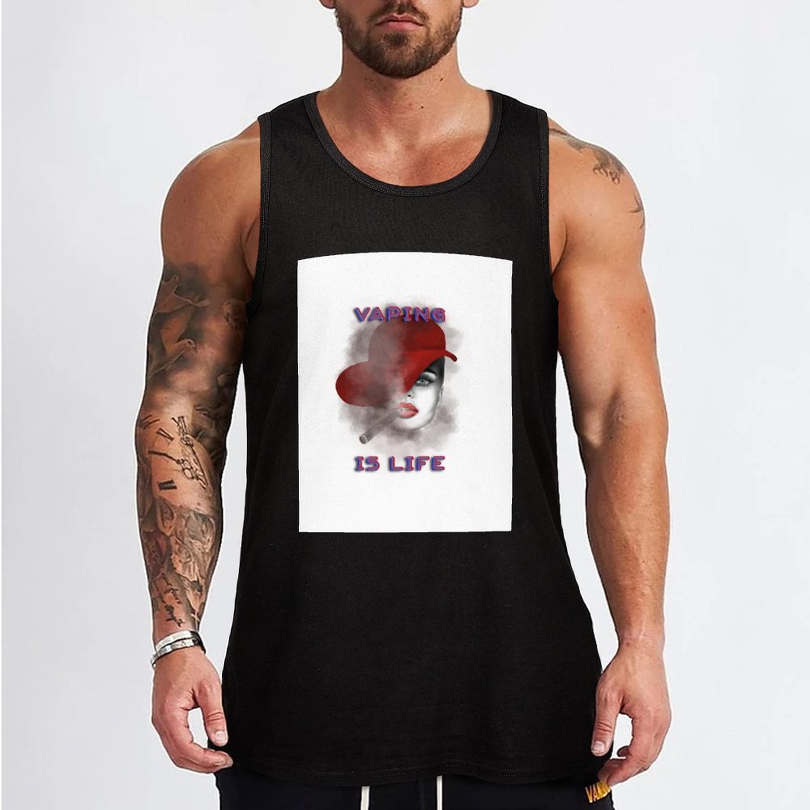 Vaping is life Tank Top Sweat  - Quick Vape ulasan dan harga
